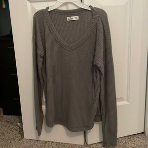 Hollister grey sweater
